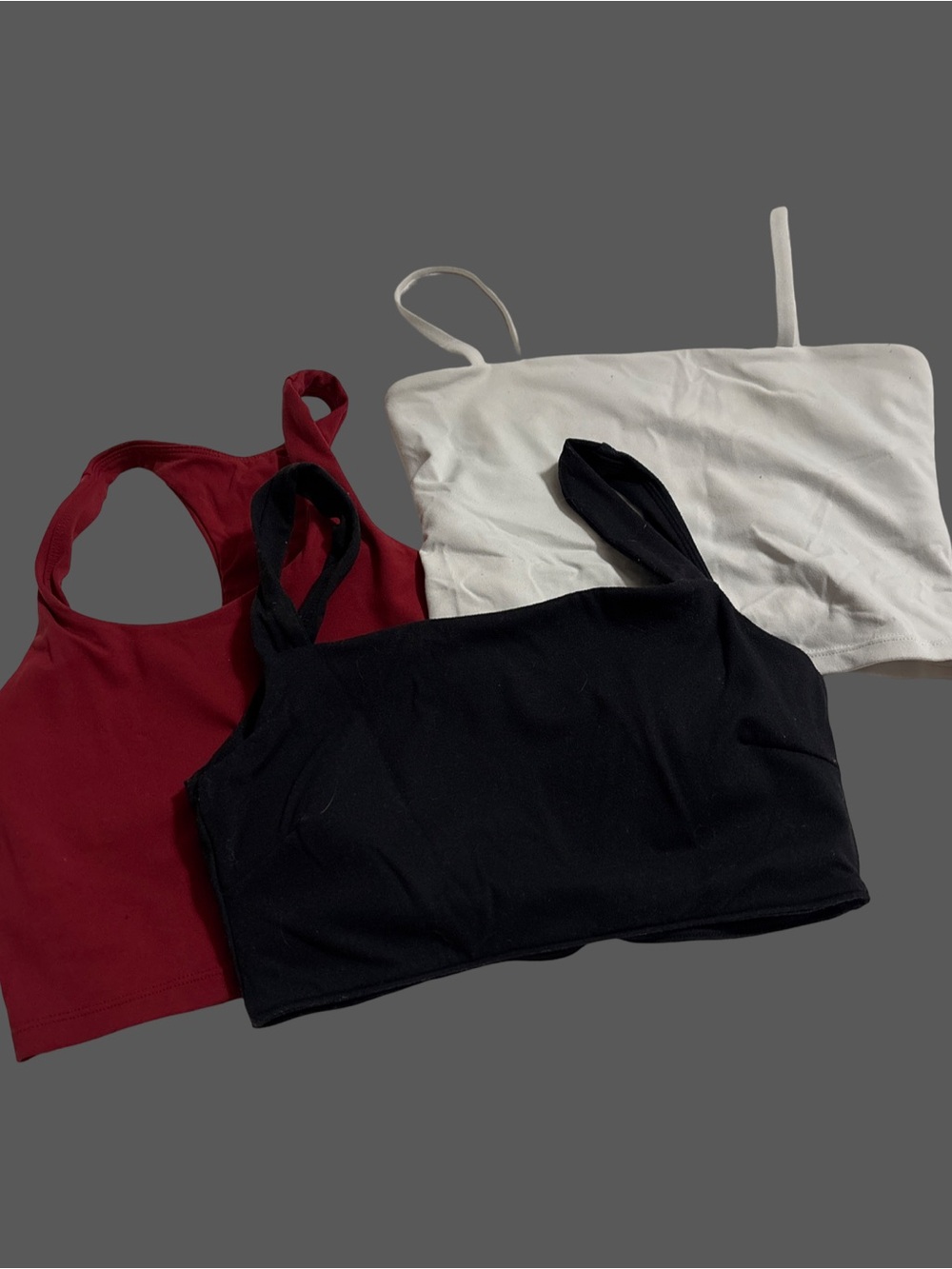 Paragon Fitwear Activewear Lot - Racerback & Strappy Crop Tops -